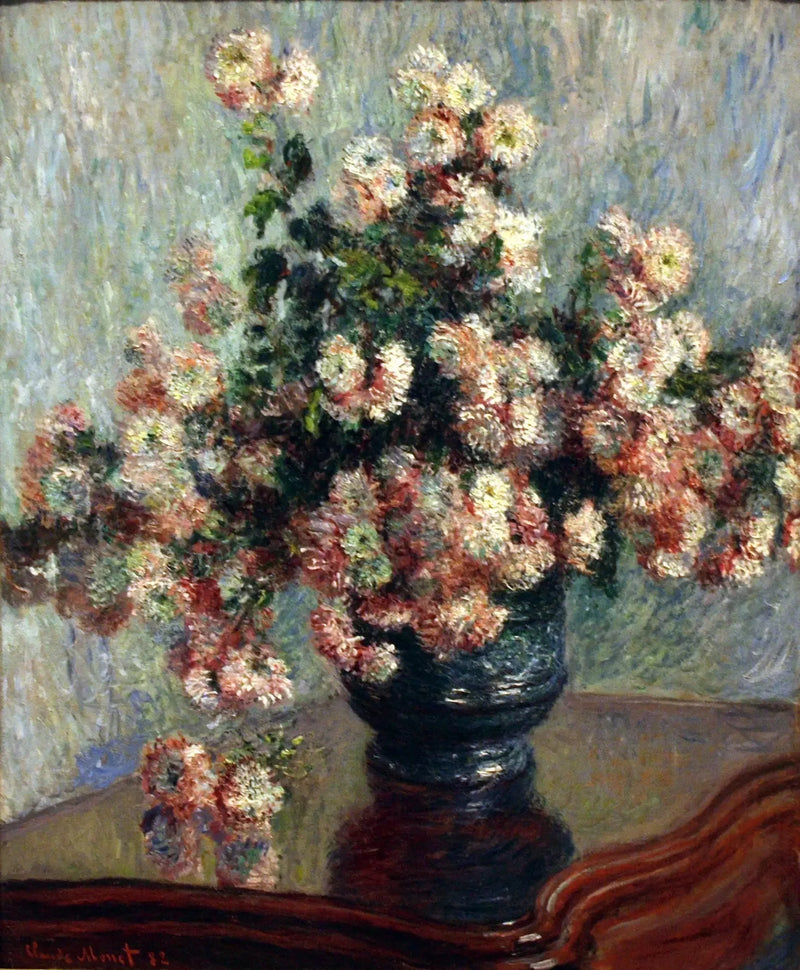 Les chrysanthèmes - Claude Monet