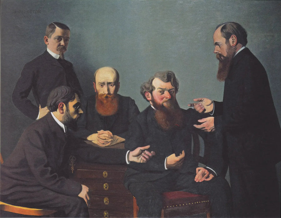 Les cinq peintres - Félix Vallotton
