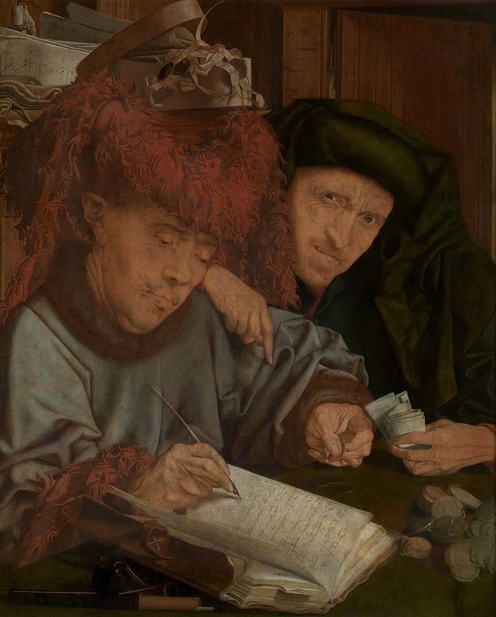 Les collecteurs d’impôt - Marinus van Reymerswale - Alpha Reproduction