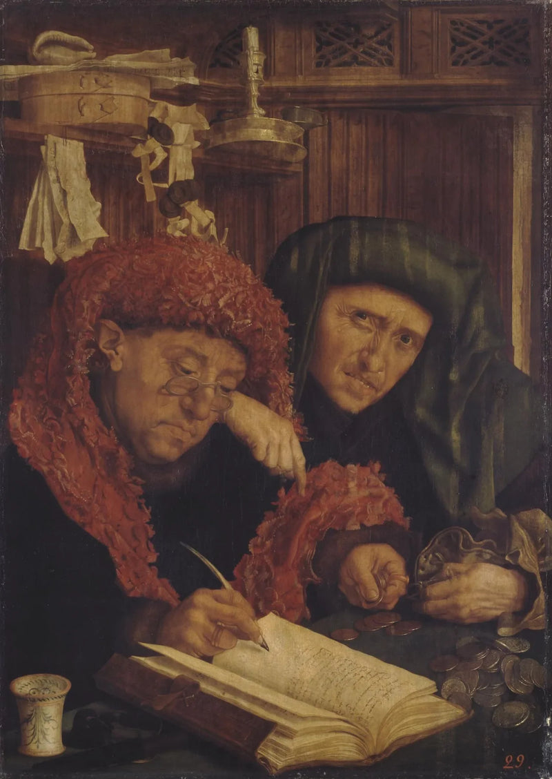 Les collecteurs d'impôts - Marinus van Reymerswale