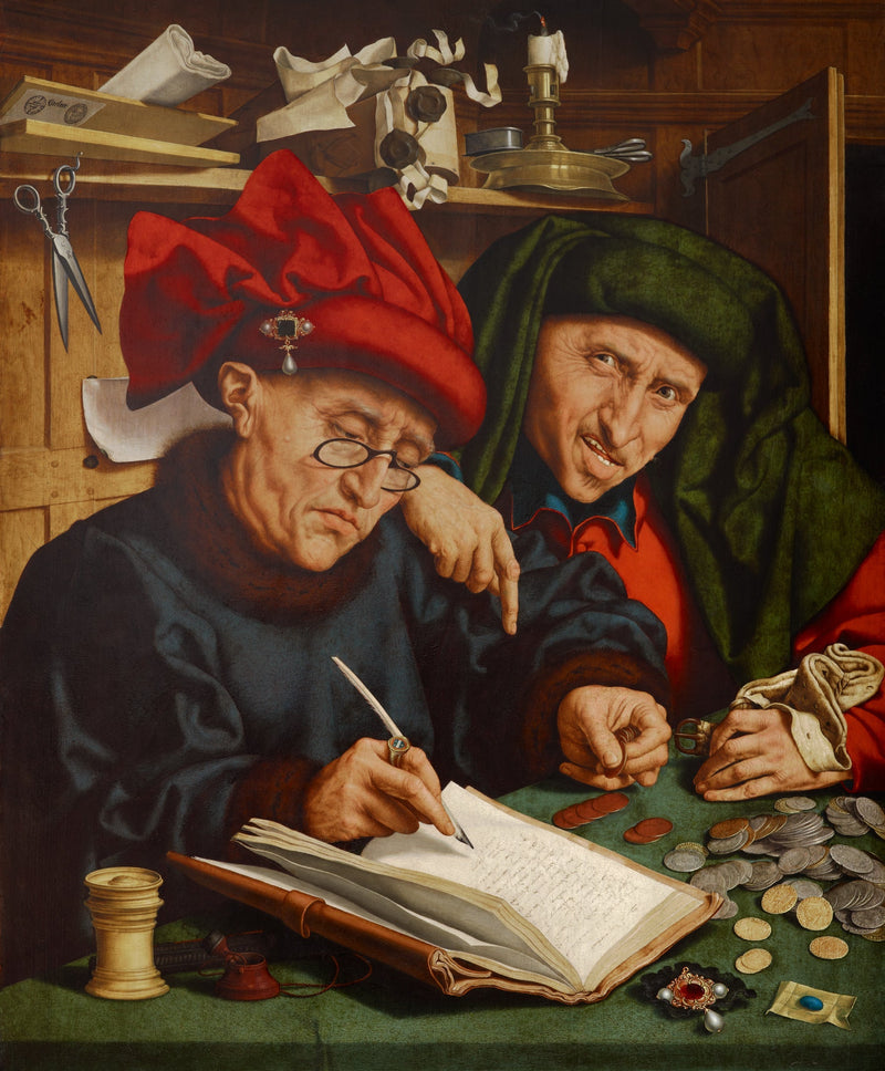 Les collecteurs d'impôts - Quentin Metsys