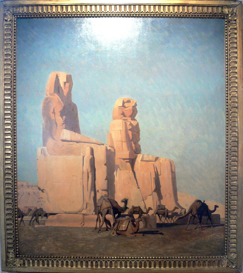 Les Colosses de Thèbes, Memnon et Sésostris - Jean-Léon Gérôme
