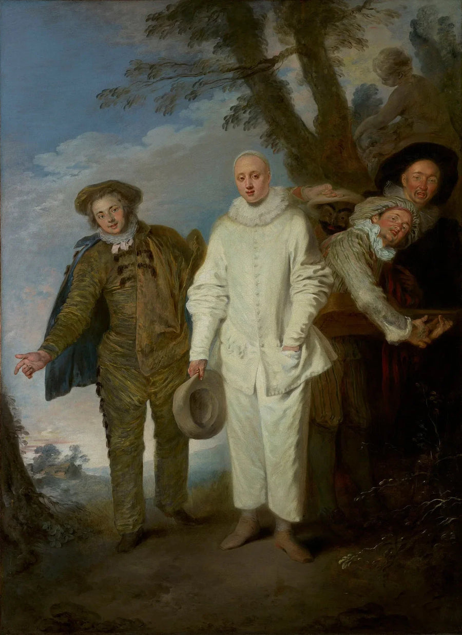 Les Comédiens italiens - Antoine Watteau