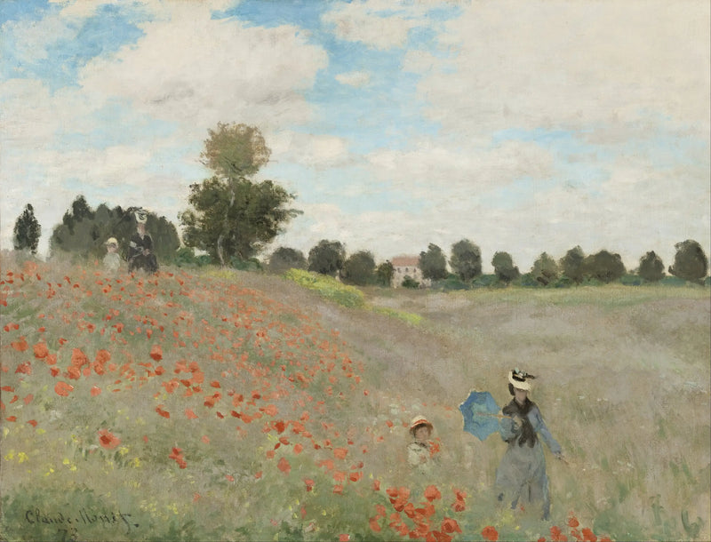 Les Coquelicots - Claude Monet
