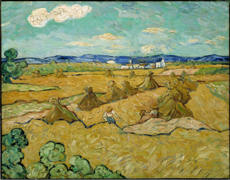 Les Cornshocks - Vincent van Gogh
