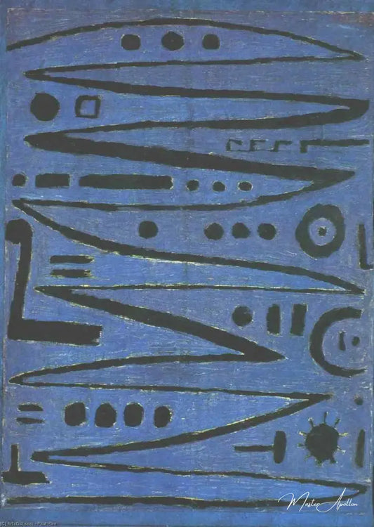 Les coups héroïques de la boîte - Paul klee - Reproductions de tableaux et peintures haut de gamme