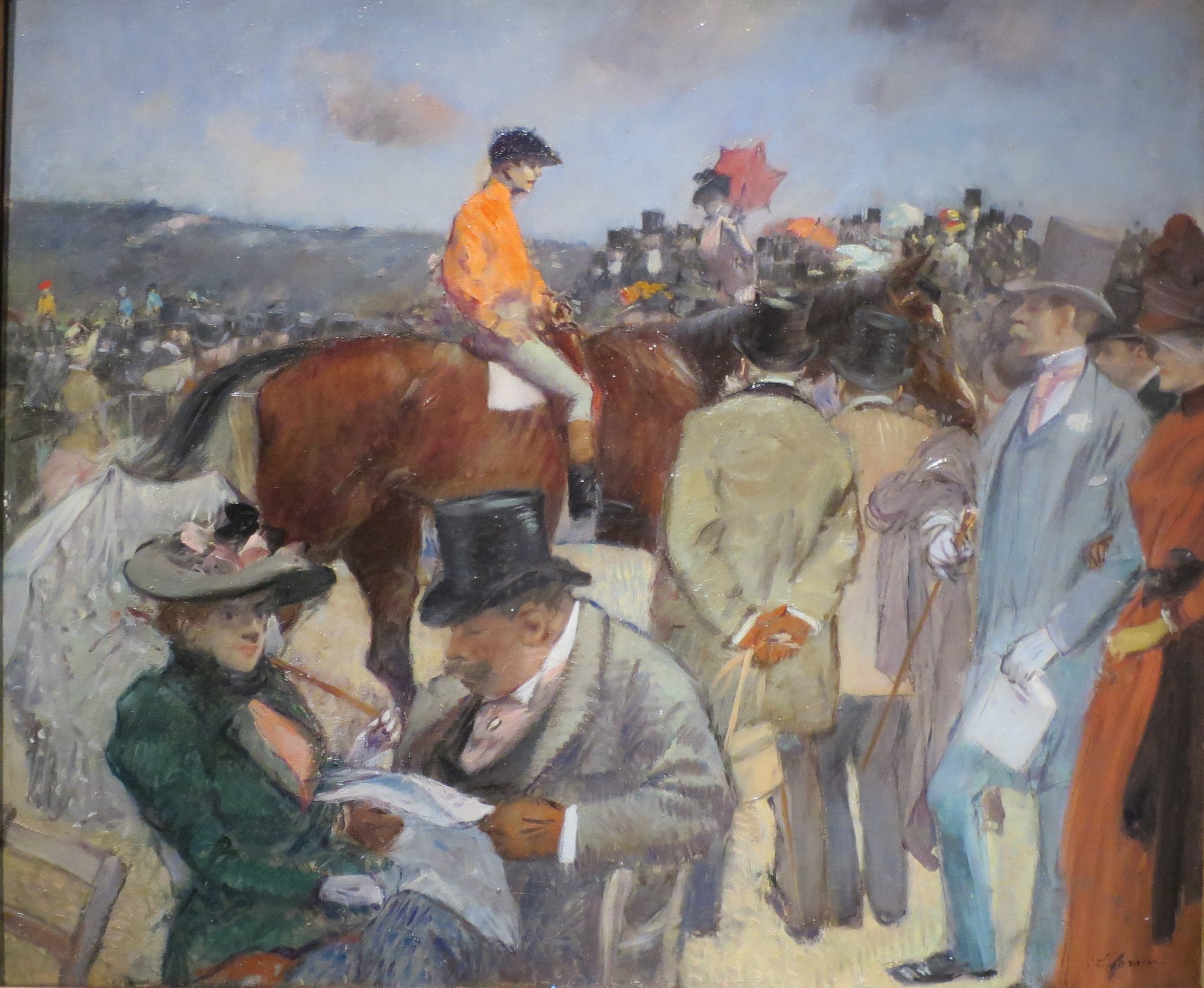 Les Courses - Jean-Louis Forain