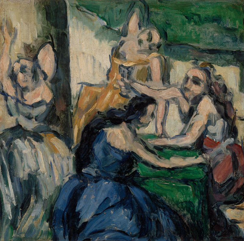 Les Courtisanes - Paul Cézanne