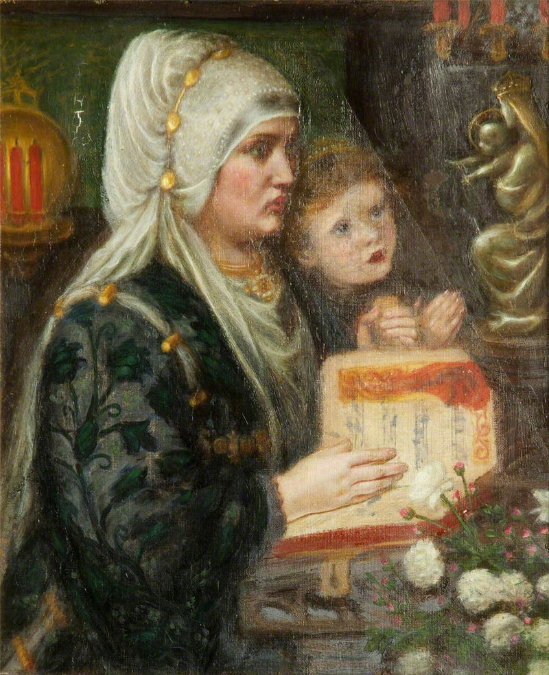 Les deux mères - Dante Gabriel Rossetti