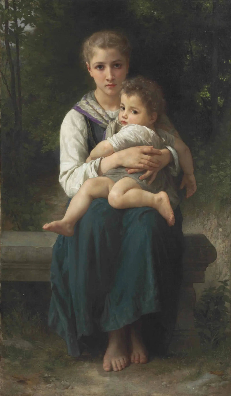 Les deux sœurs - Bouguereau