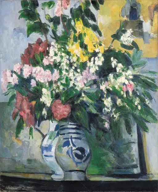 Les Deux Vases de fleurs - Paul Cézanne