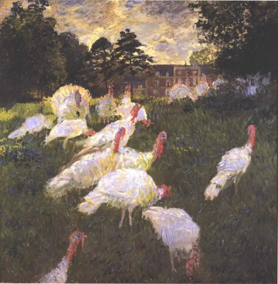 Les Dindons - Claude Monet