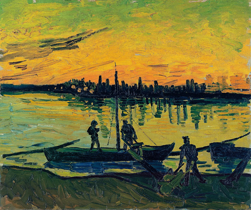 Les dockers à Arles - Vincent van Gogh