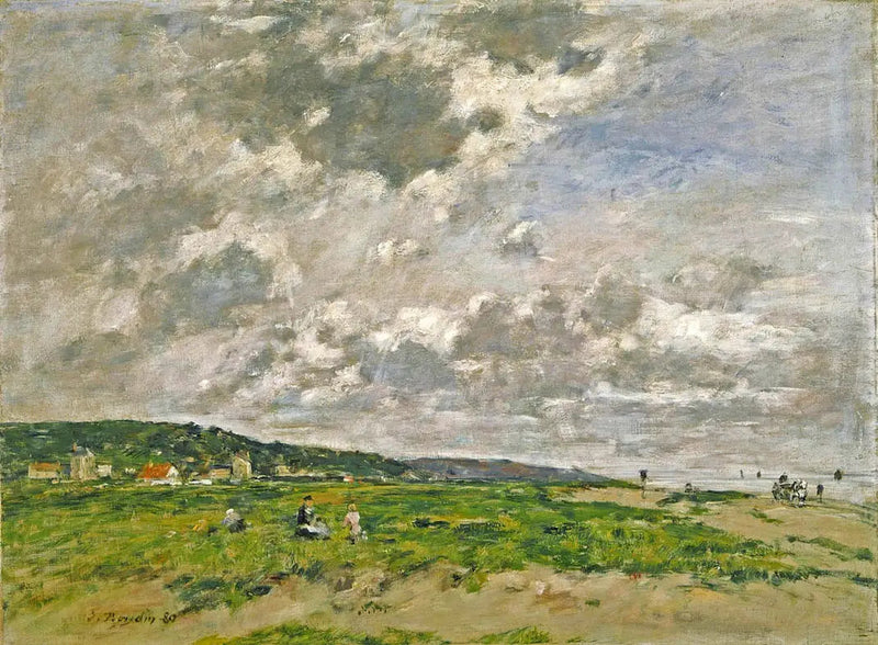 Les dunes de Tourgeville - Eugène Boudin