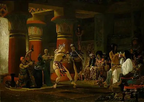 Les Égyptiens il y a 3 000 ans - Lawrence Alma-Tadema - Alpha Reproduction