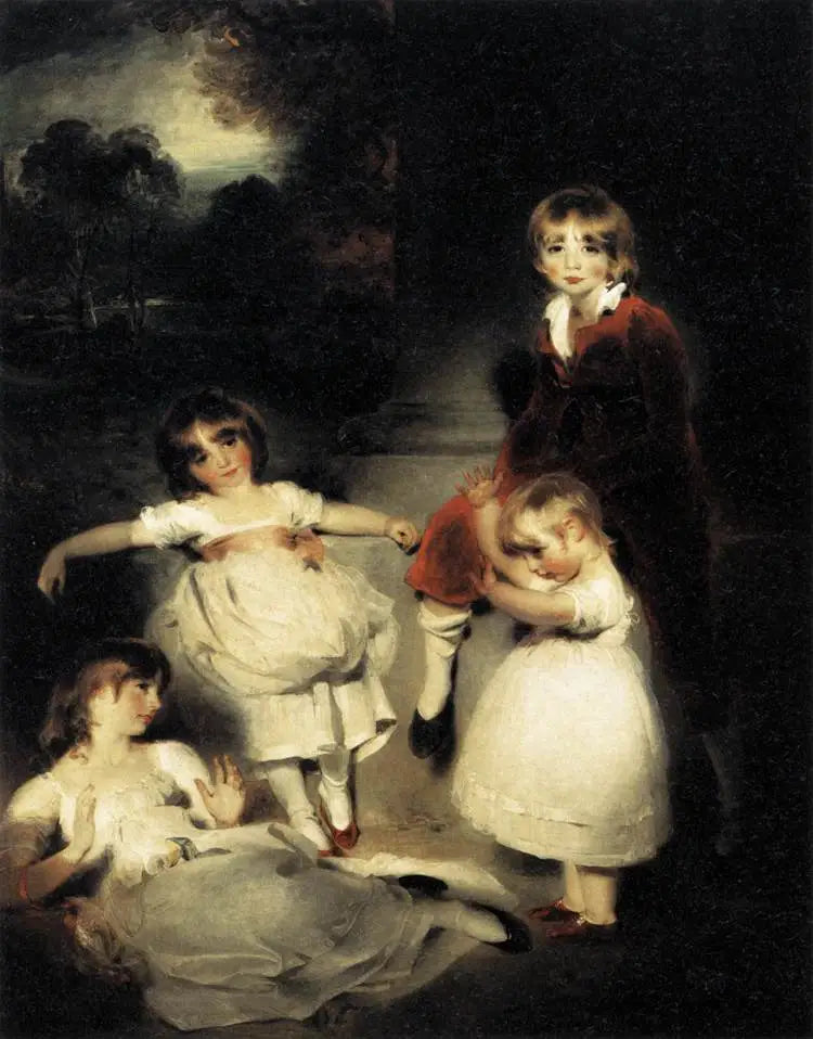 Les Enfants d'Ascoyghe Boucherett - Thomas Lawrence