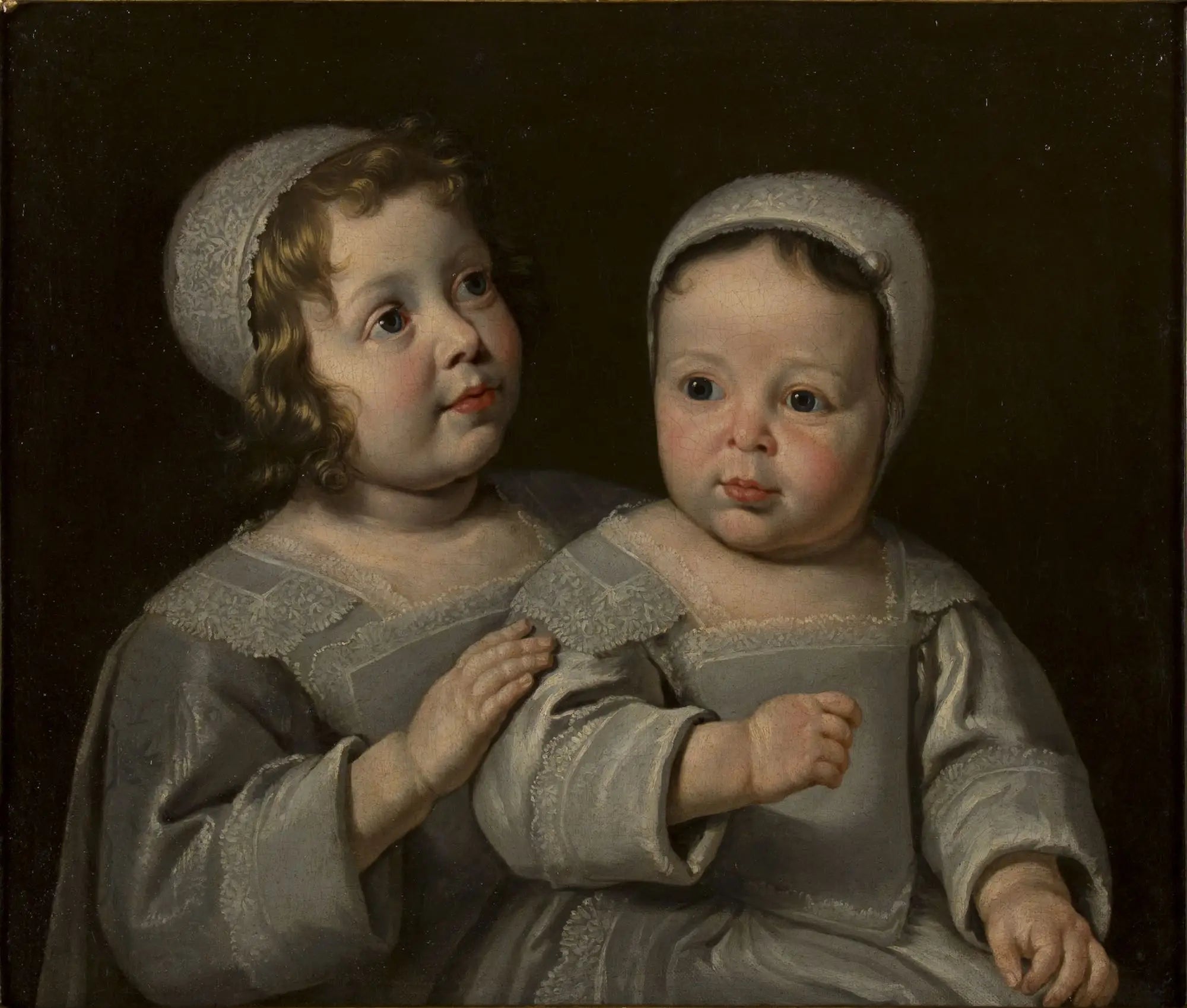 Les Enfants d'Habert de Montmor - Philippe de Champaigne image 1 reproduction artisanale de tableau