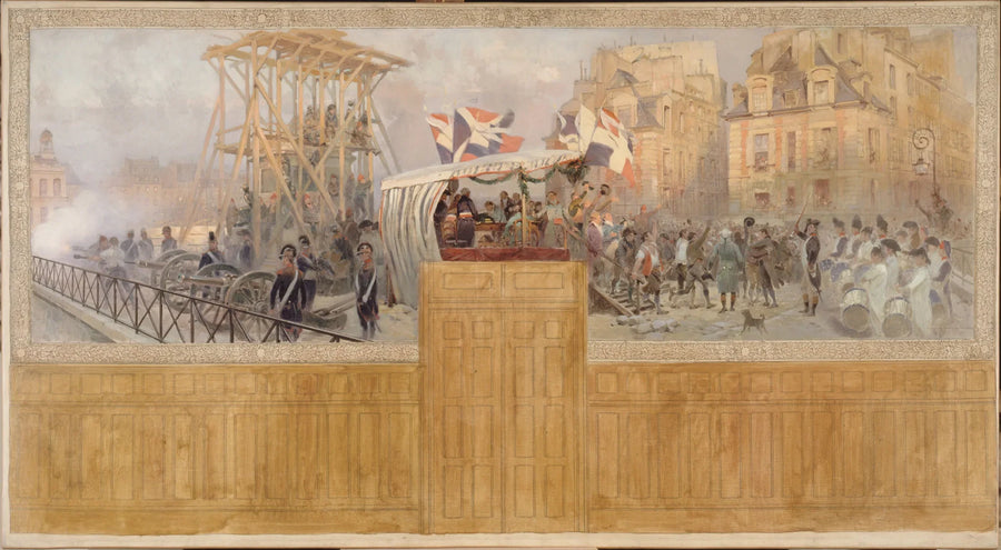 Les enrôlements volontaires en 1792 - Édouard Detaille