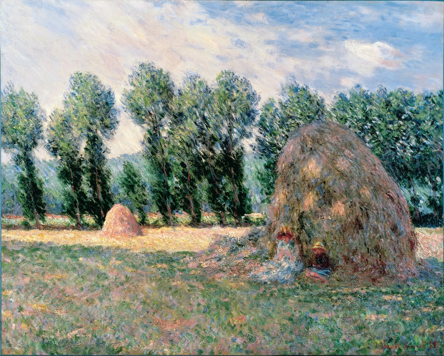 Les étagères - Claude Monet