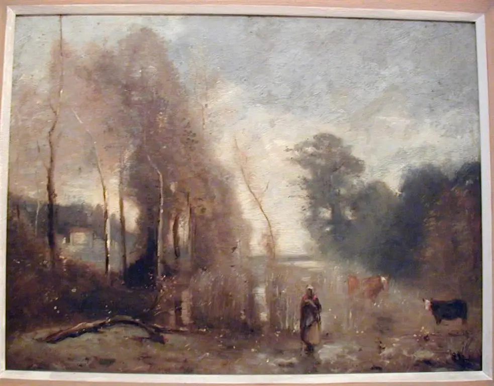 Les Étangs de Ville d’Avray - Jean-Baptiste Camille Corot - Alpha Reproduction