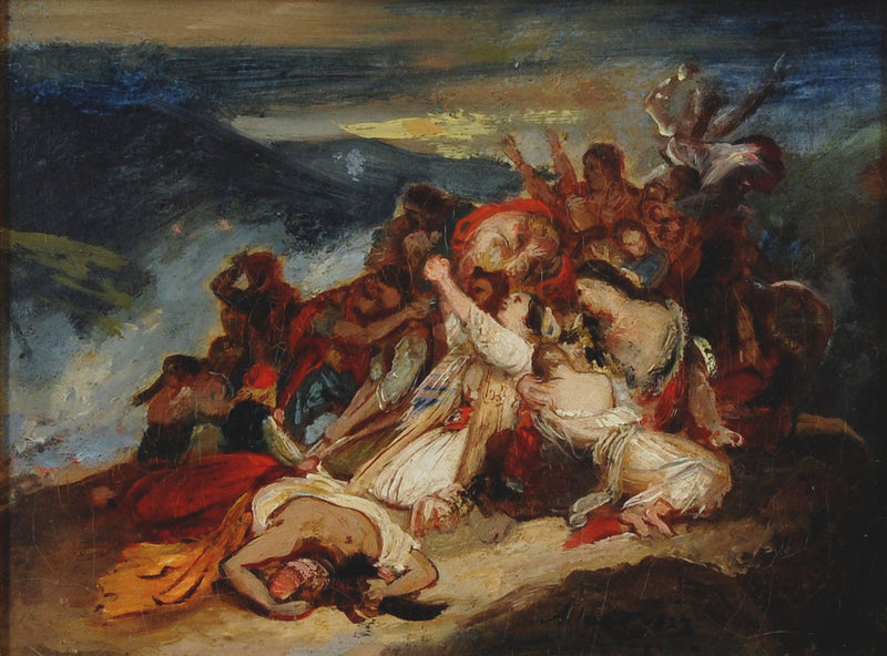 Les femmes de Souli - Ary Scheffer