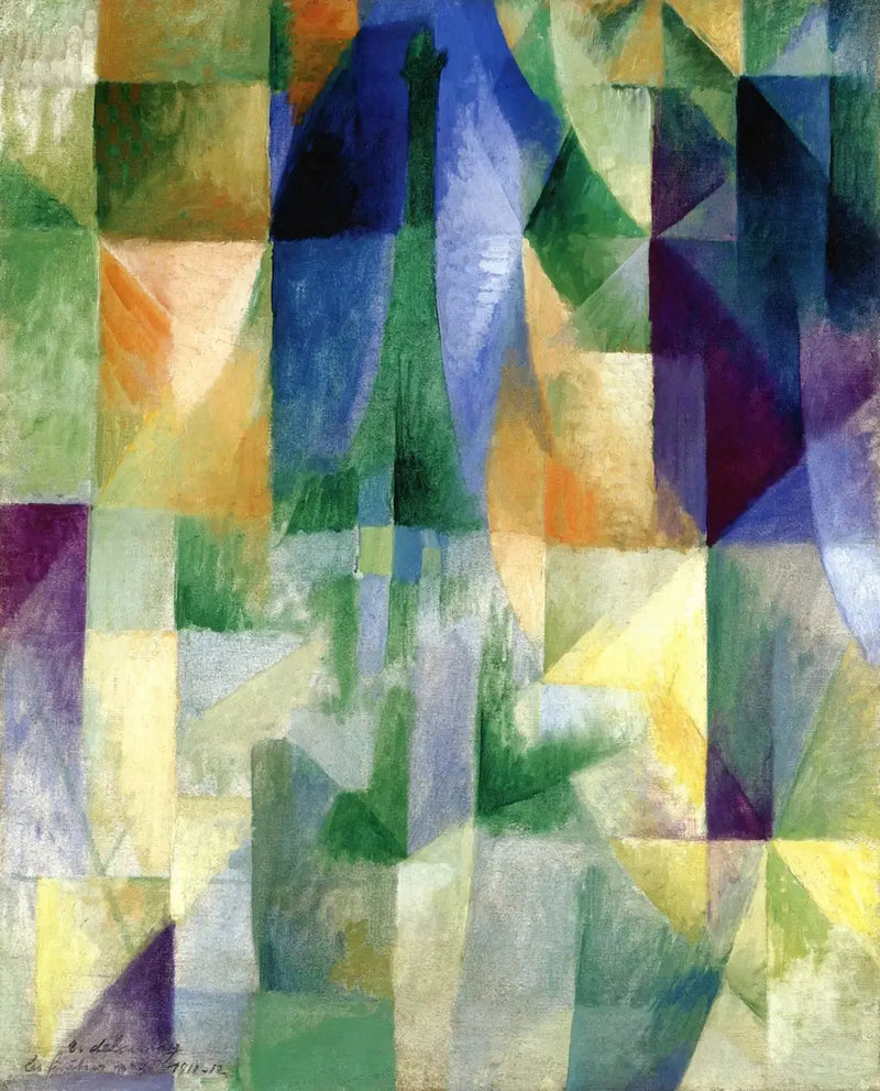 Les Fenêtres sur la ville no. 3 - Robert Delaunay