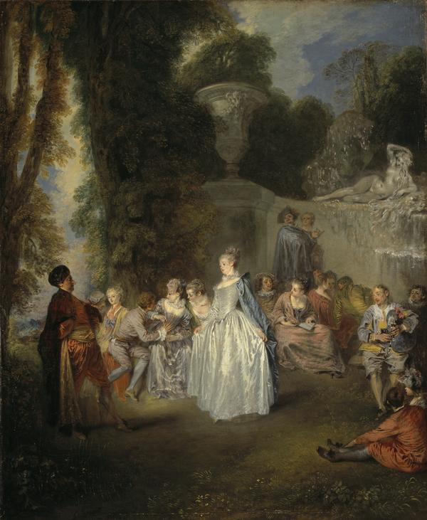 Les Fêtes vénitiennes - Antoine Watteau