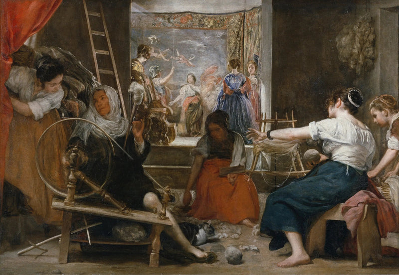 Les Fileuses - Diego Velázquez