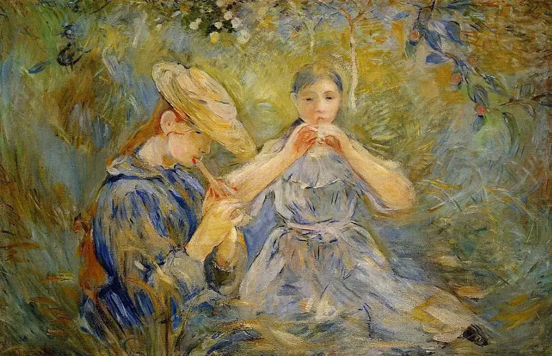 Les Flageolets - Berthe Morisot