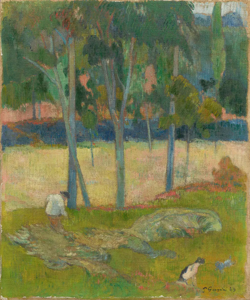Les foins - Paul Gauguin