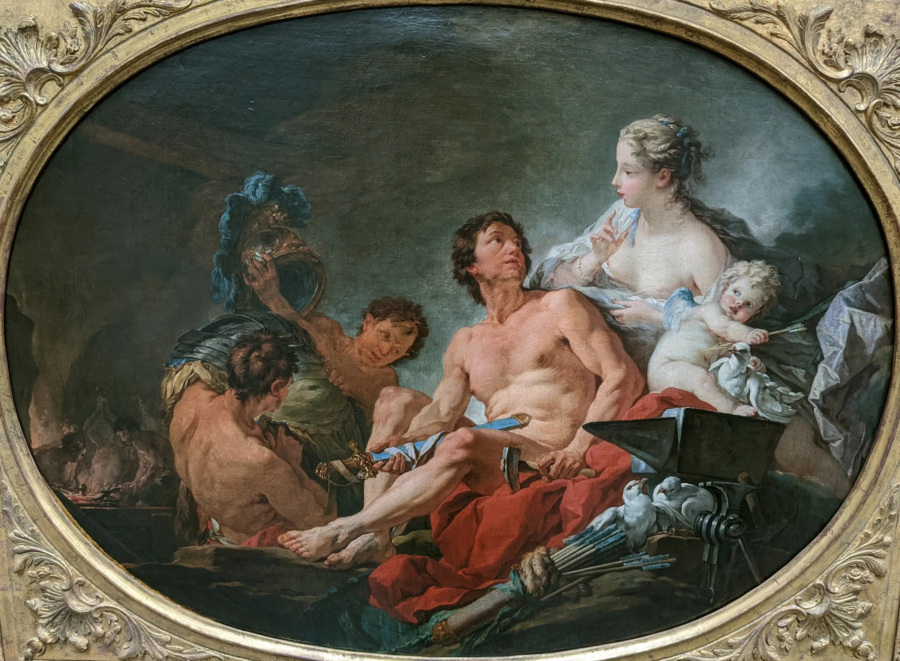 Les forges de Vulcain - François Boucher - Alpha Reproduction