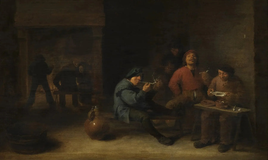 Les fumeurs - David Teniers le Jeune