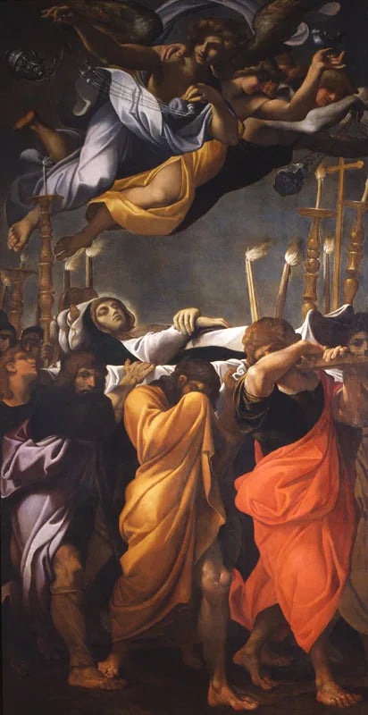 Les funérailles de la Vierge Marie - Ludovico Carracci