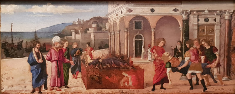 Les Funérailles de Marcus Plautius et Orestilla - Cima da Conegliano