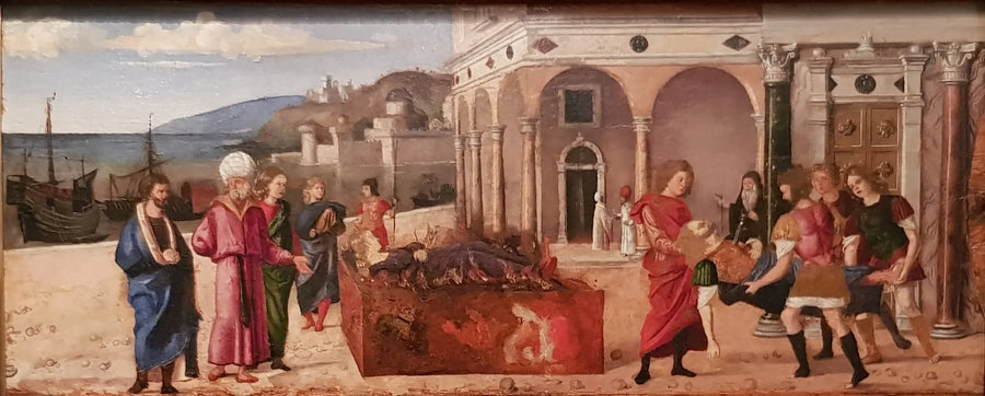 Les Funérailles de Marcus Plautius et Orestilla - Cima da Conegliano