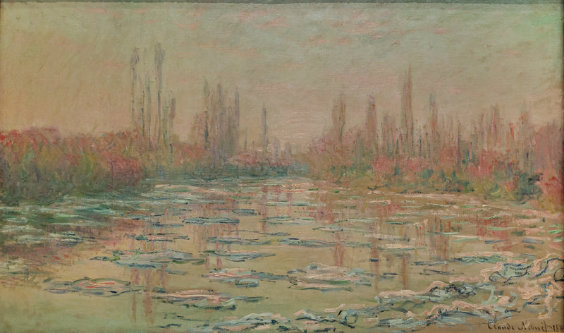 Les Glaçons W567 – Claude Monet