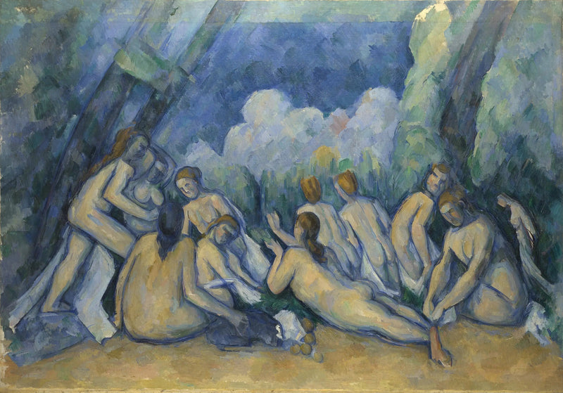 Les Grandes Baigneuses - Paul Cézanne