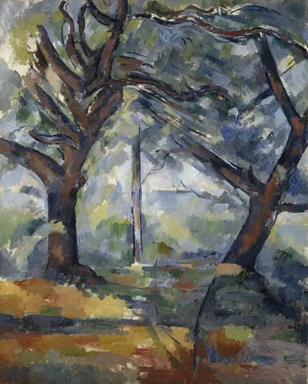 Les Grands Arbres - Paul Cézanne
