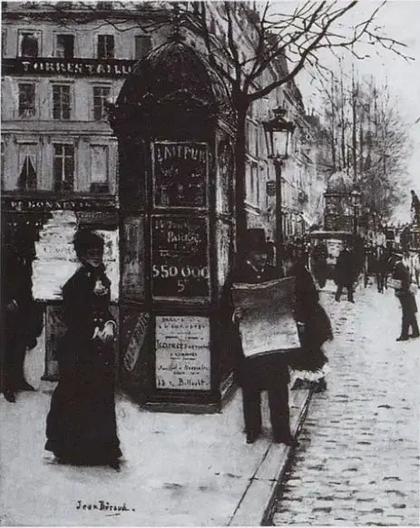 Les Grands Boulevards - Jean Béraud