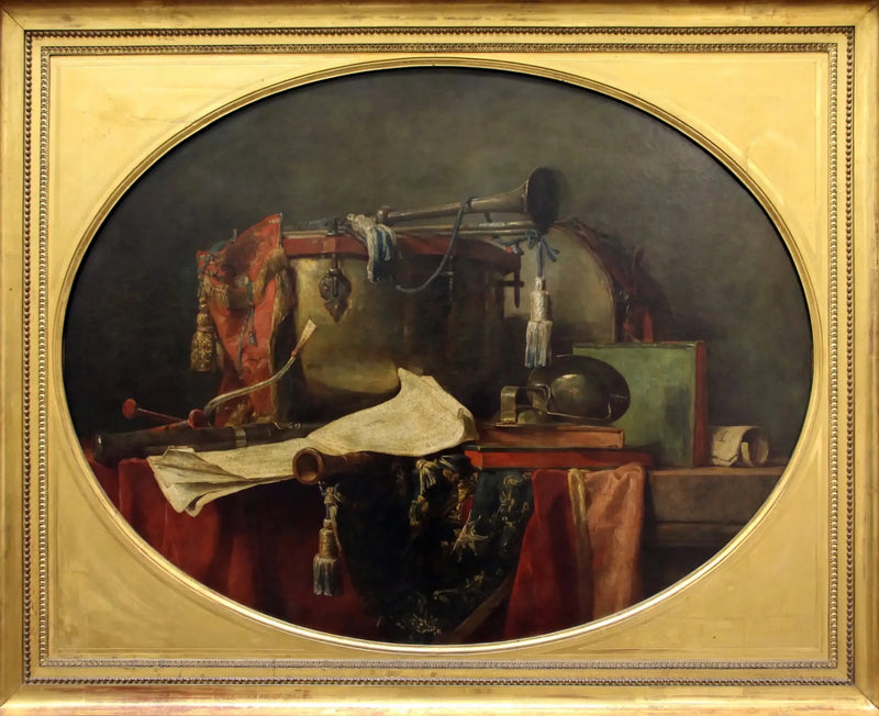 Les Instruments de la musique militaire - Jean Siméon Chardin