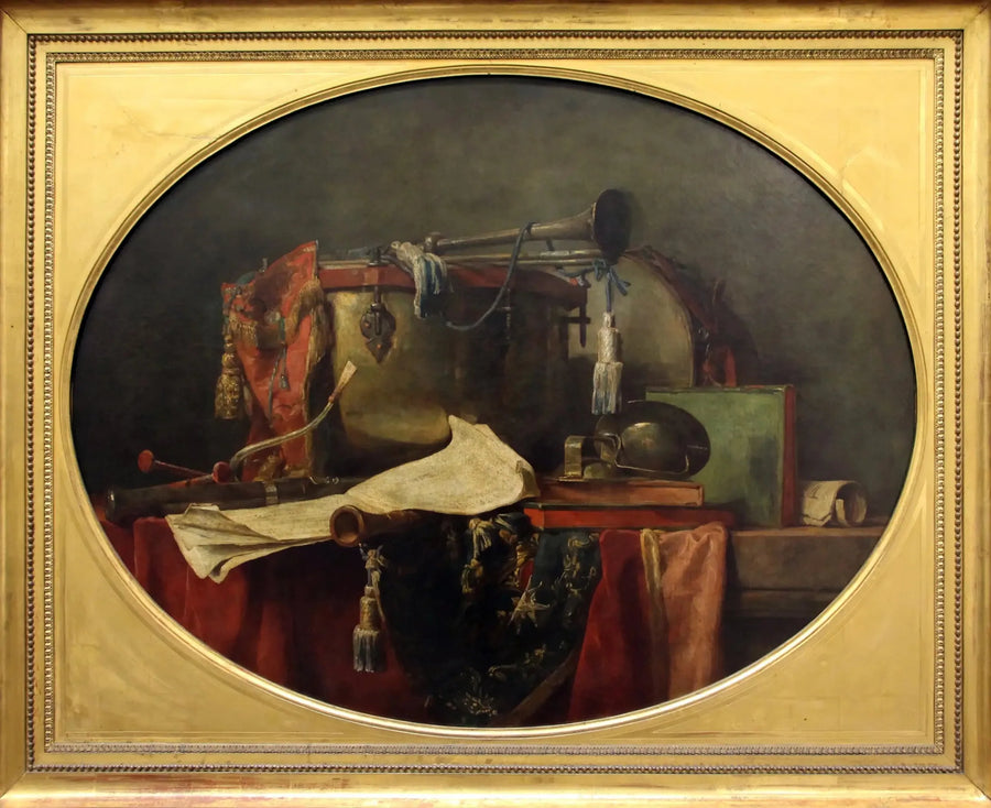 Les Instruments de la musique militaire - Jean Siméon Chardin