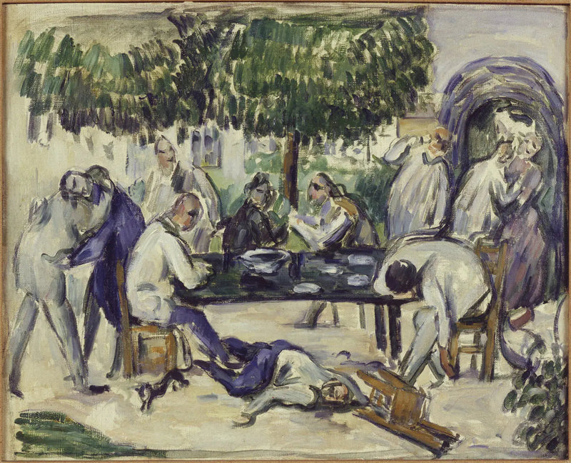 Les Ivrognes - Paul Cézanne