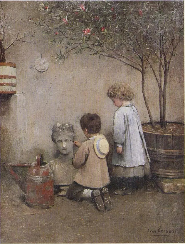 Les jeunes artistes - Jean Béraud
