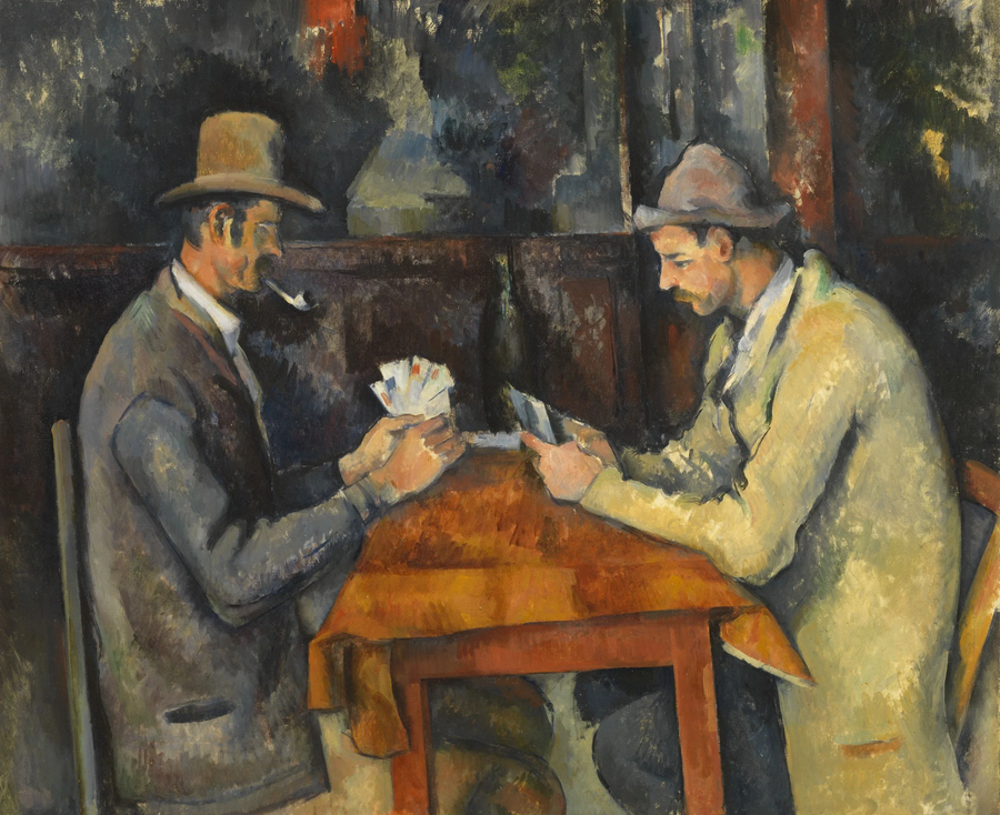 Les Joueurs de cartes, vers 1892–1896 – Paul Cézanne