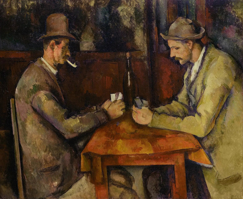 Les Joueurs de cartes - Paul Cézanne