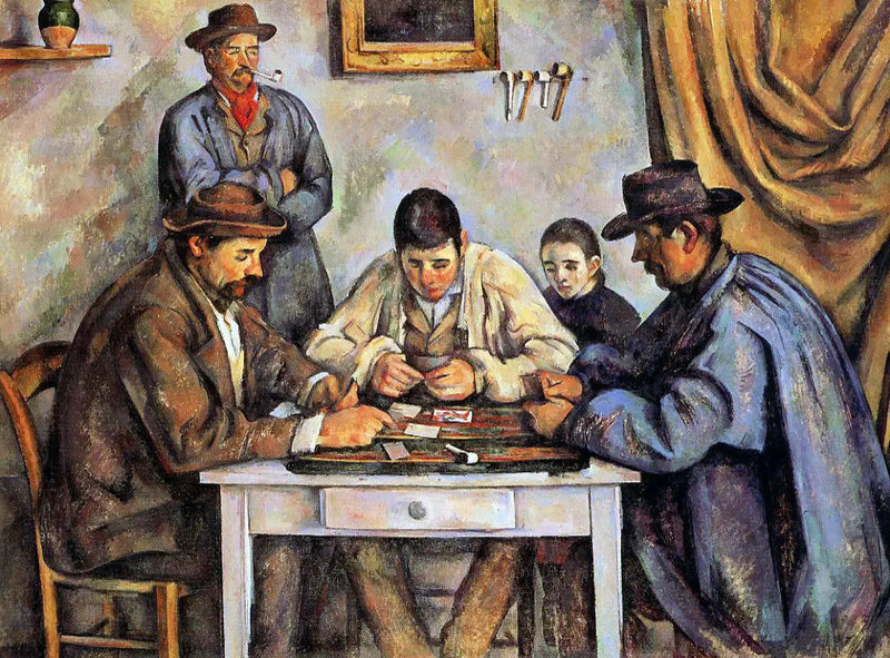 Les joueurs de cartes - Paul Cézanne
