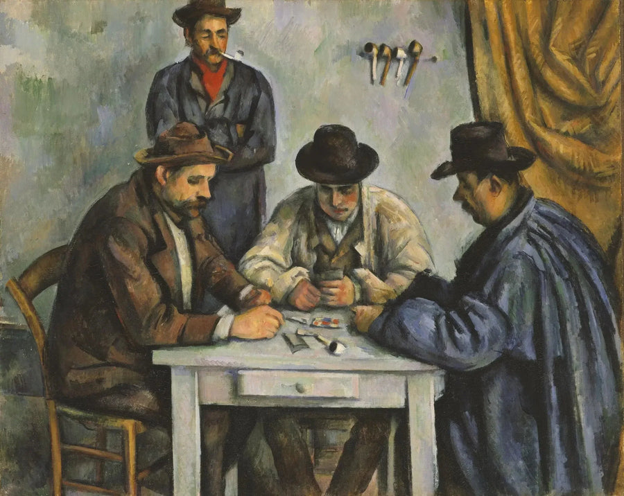 Les joueurs de cartes - Paul Cézanne