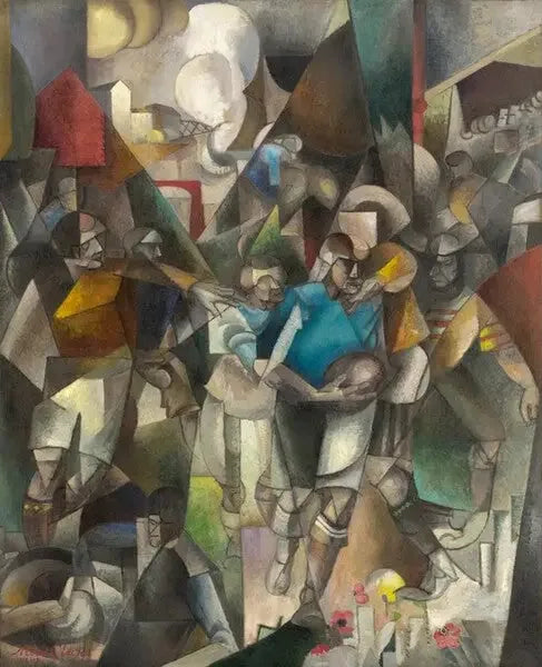 Les Joueurs de football - Albert Gleizes