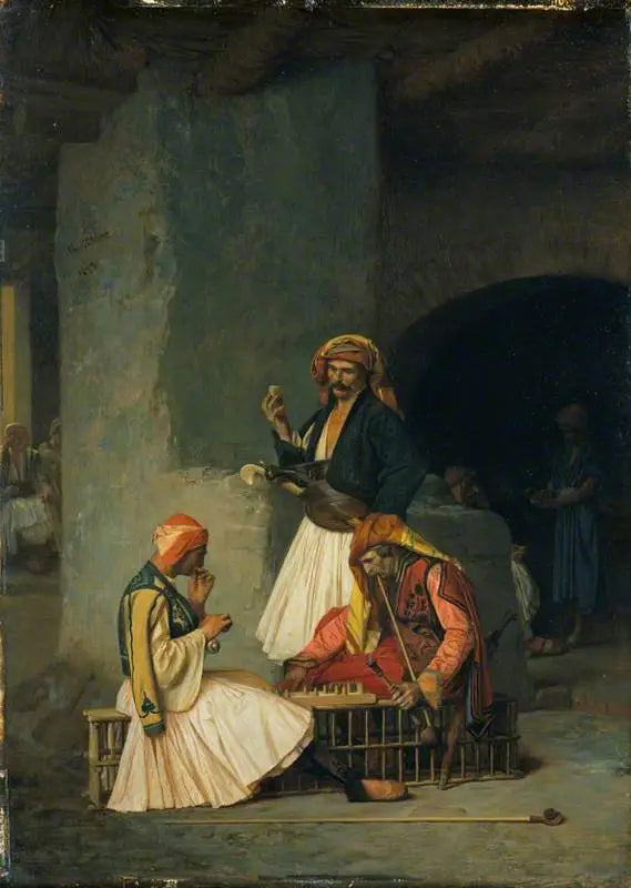 Les joueurs du repêchage - Jean-Léon Gérôme