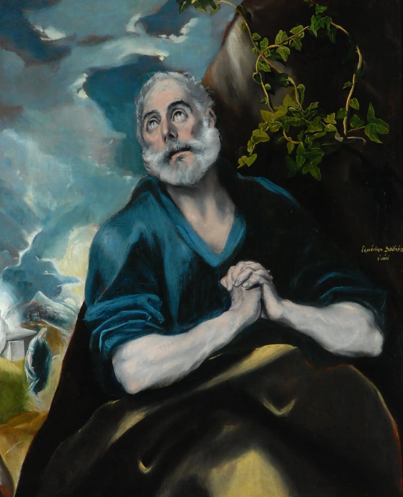 Les larmes de saint Pierre - El Greco